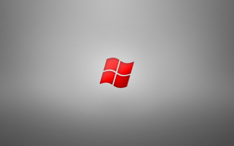 Red Windows Logo — Neutral