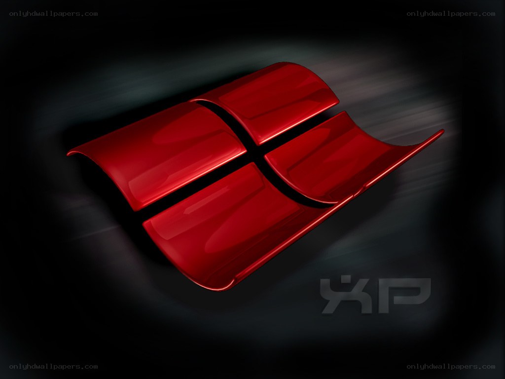 Red Windows XP logo