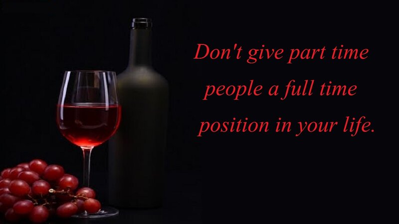 Red Wine and Grapes — Black