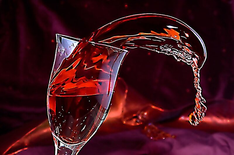 Red Wine Pouring