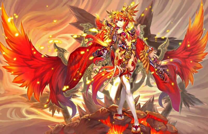 Red-winged Character