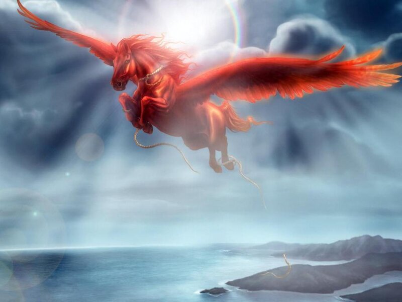 Red Winged Horse