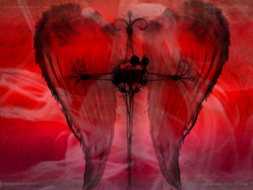 red wings with cross symbol