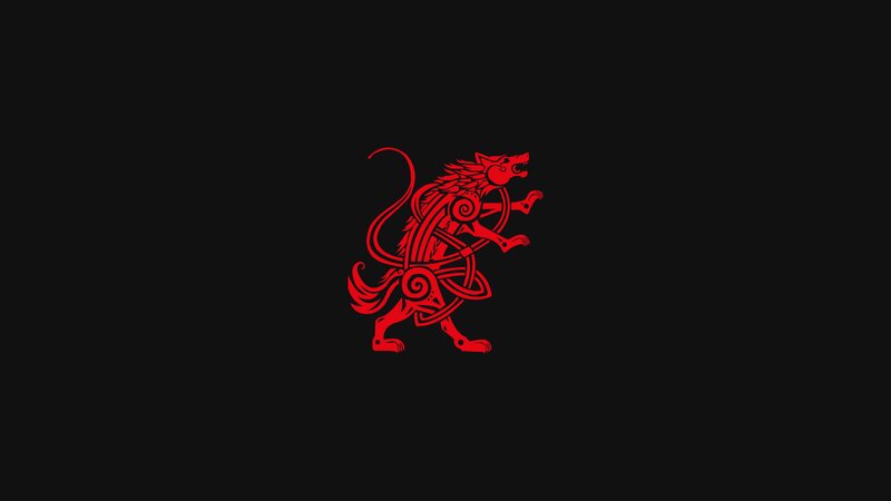Red Wolf Symbol