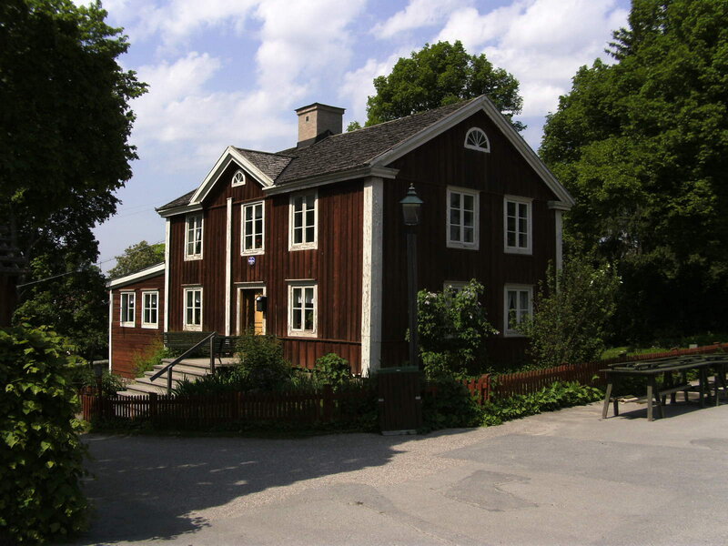 Red Wooden House — Brown