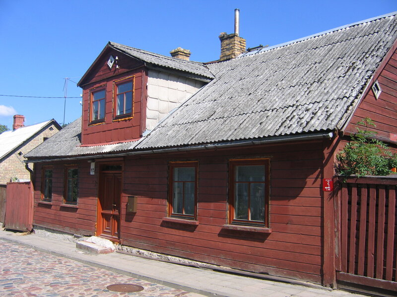 Red Wooden House — Serene