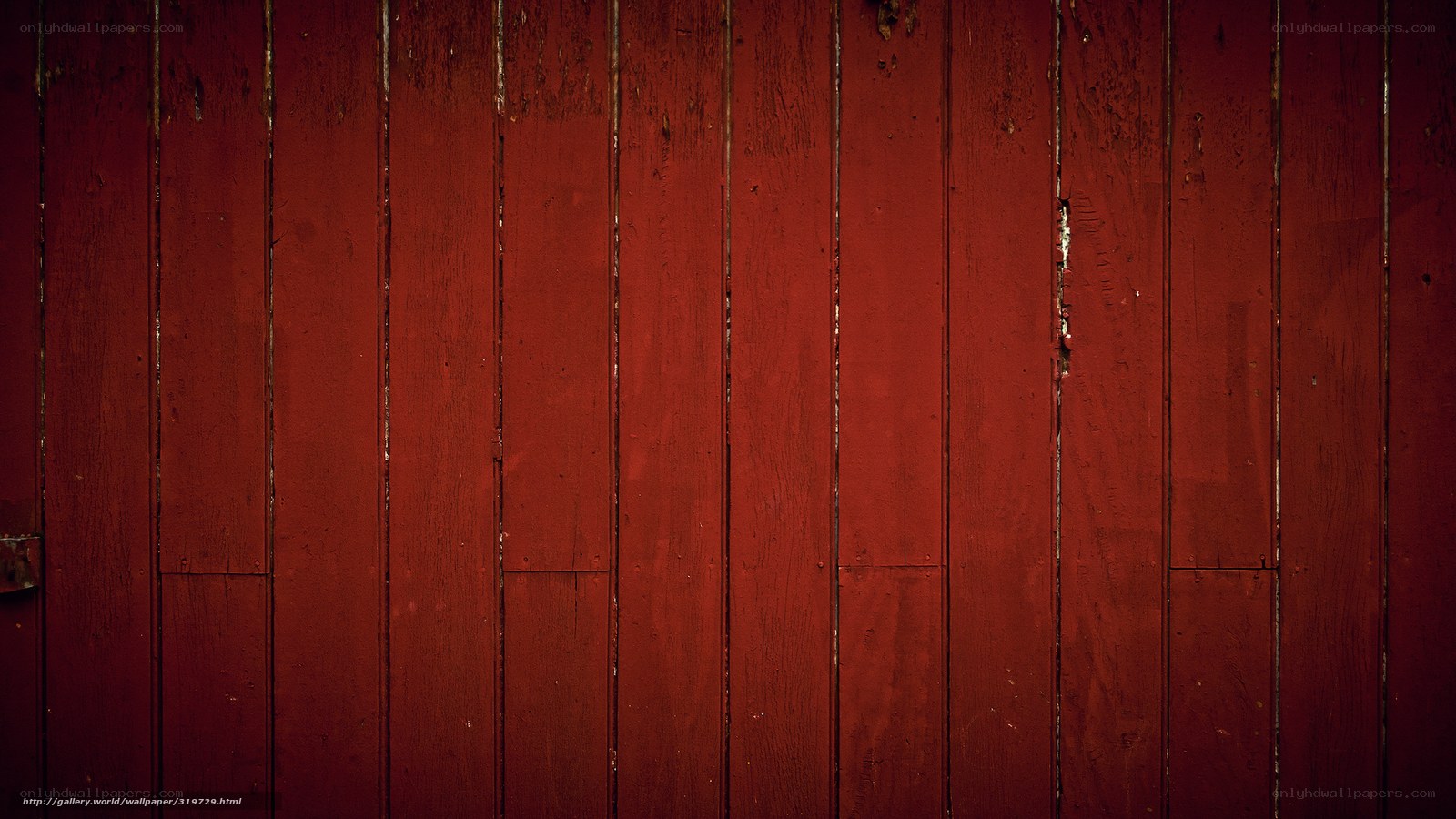 red wooden planks texture