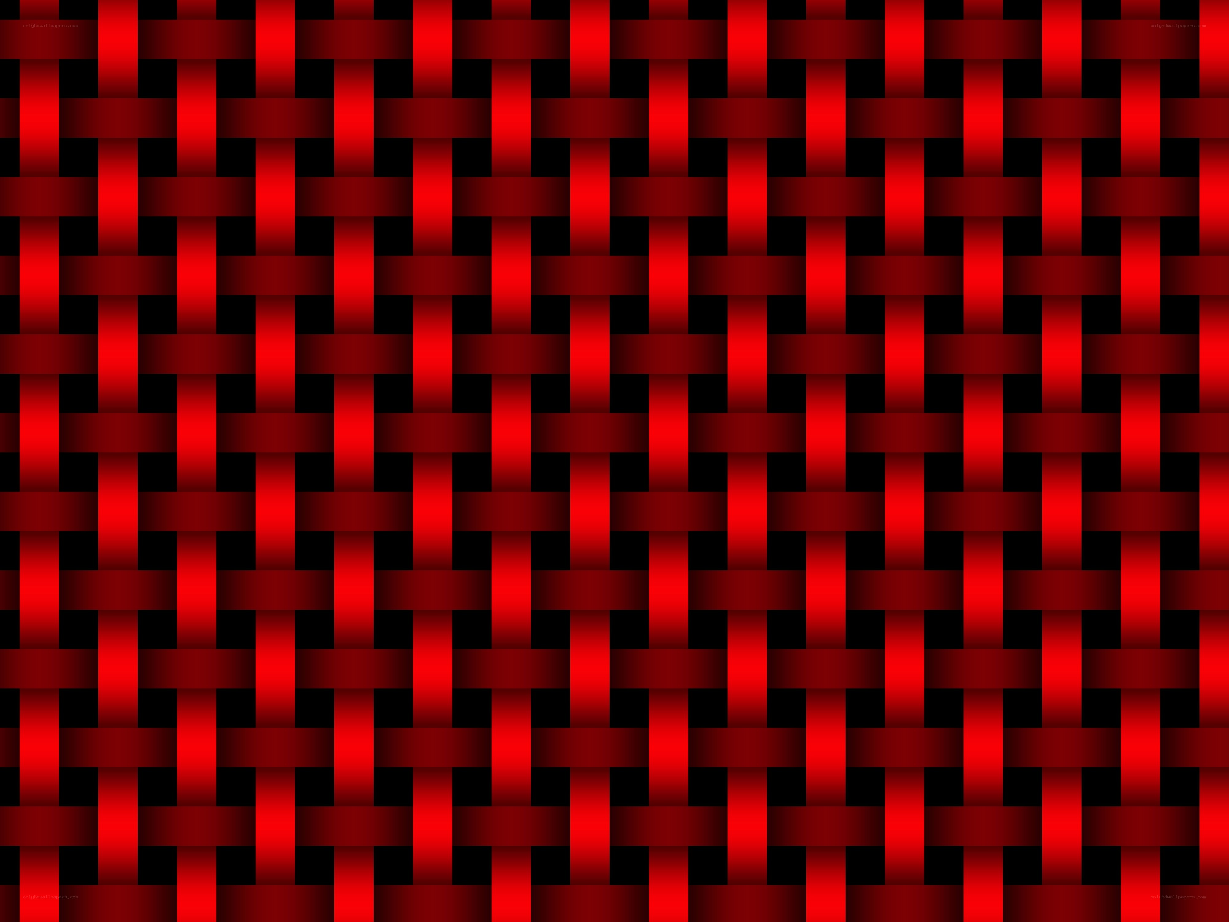 red woven pattern