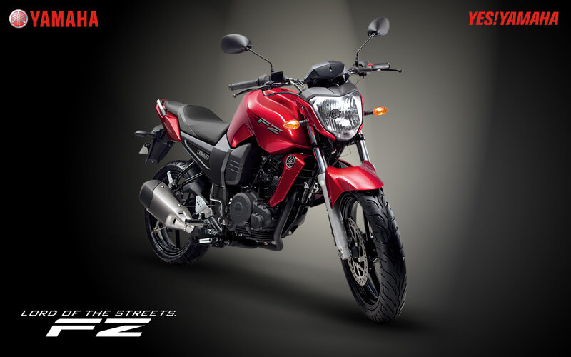 Red Yamaha Fz Motorcycle