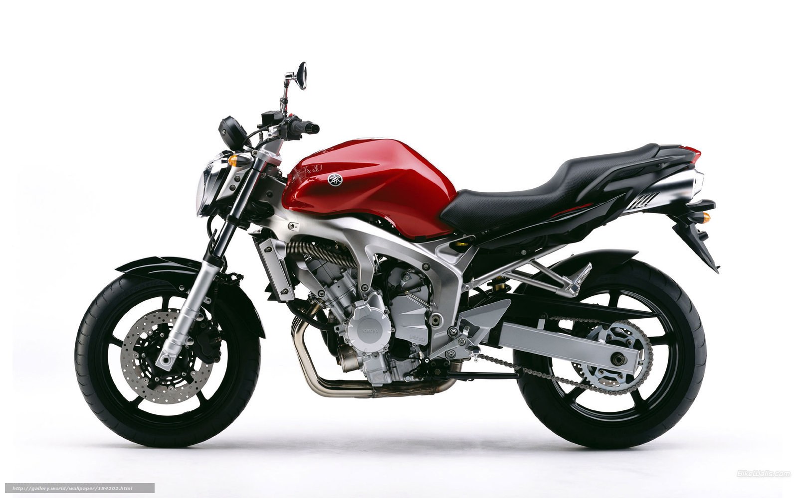 red yamaha motorcycle