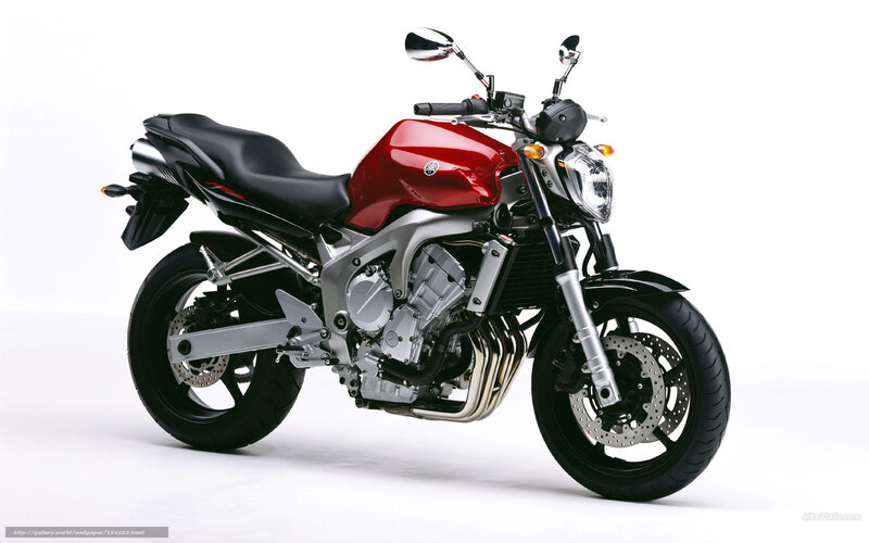 Red Yamaha Motorcycle — Neutral, Photograph, Seat, Engine