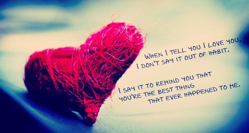 Red Yarn Heart — Sentimental