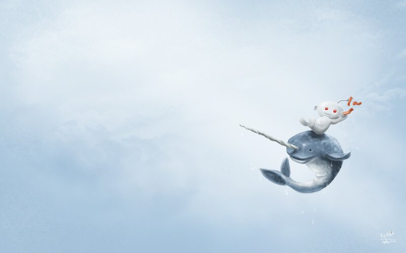 Reddit Alien on Narwhal
