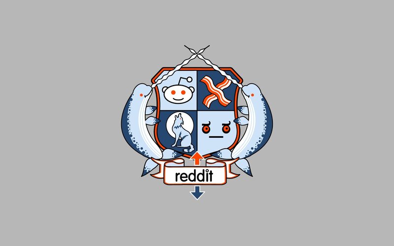 Reddit Crest with Animals