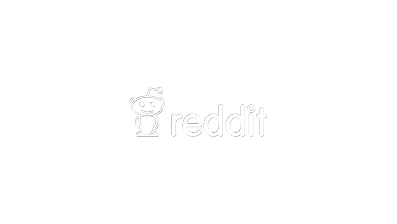 Reddit logo on white background
