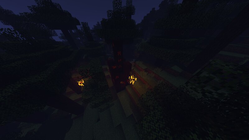 Redstone Contraption in Forest