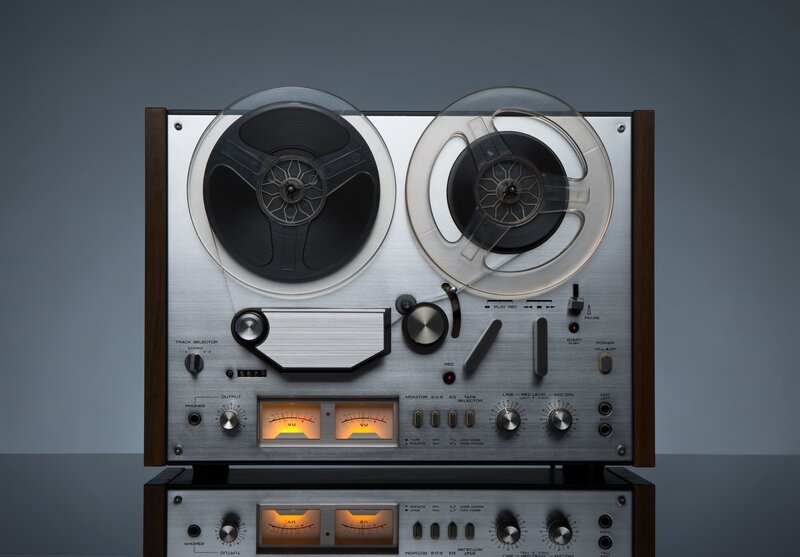 Reel-to-reel Tape Recorder — Silver