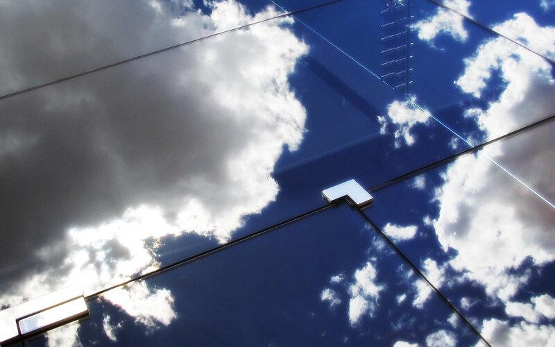Reflective Glass Panels