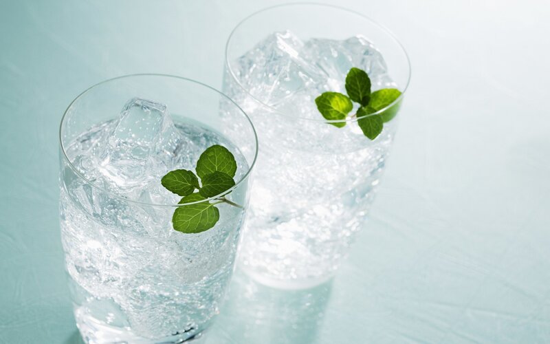 refreshing mint drinks