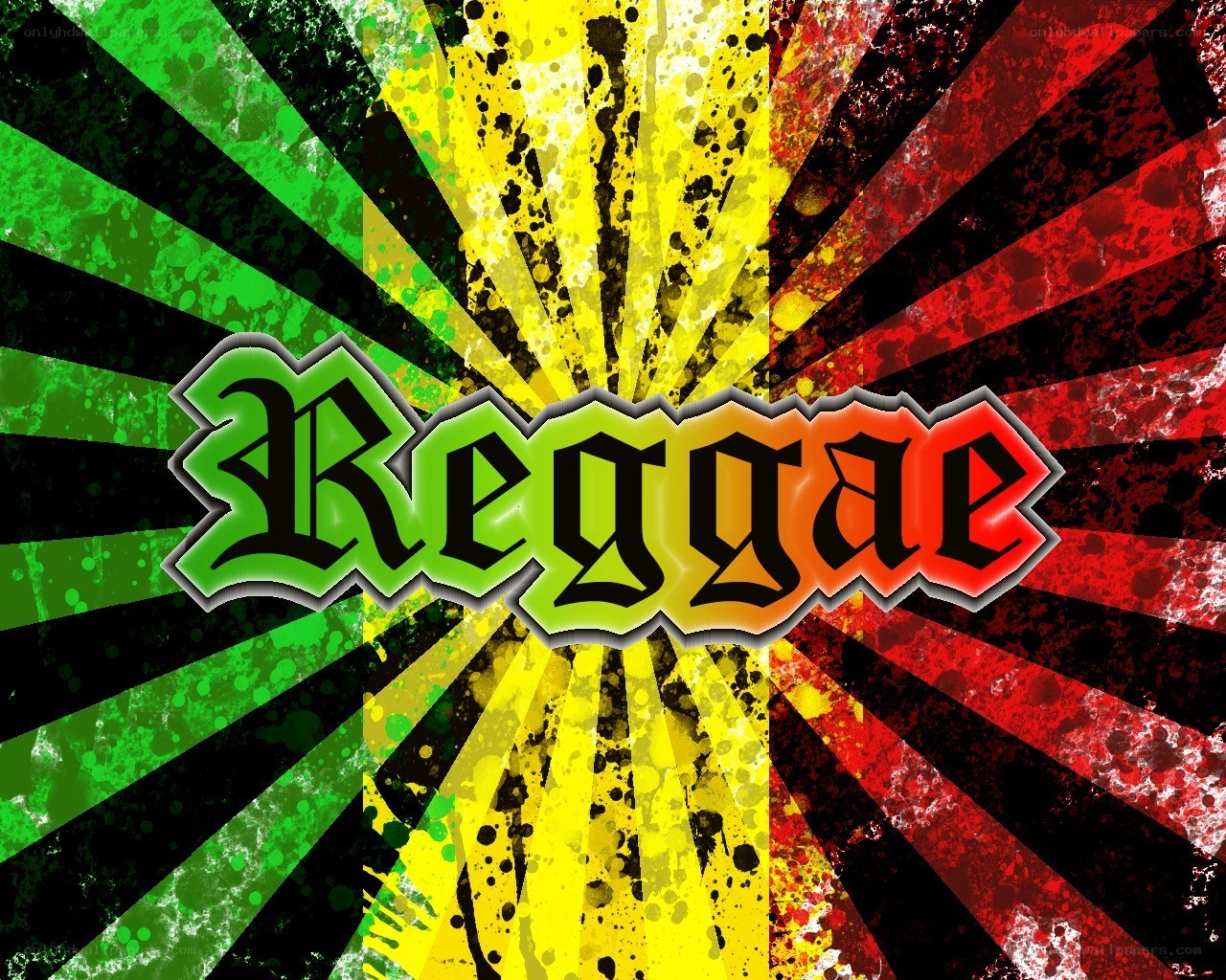 Reggae music graphic