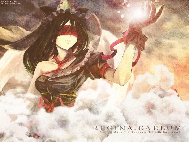 Regina Caelumi in the clouds
