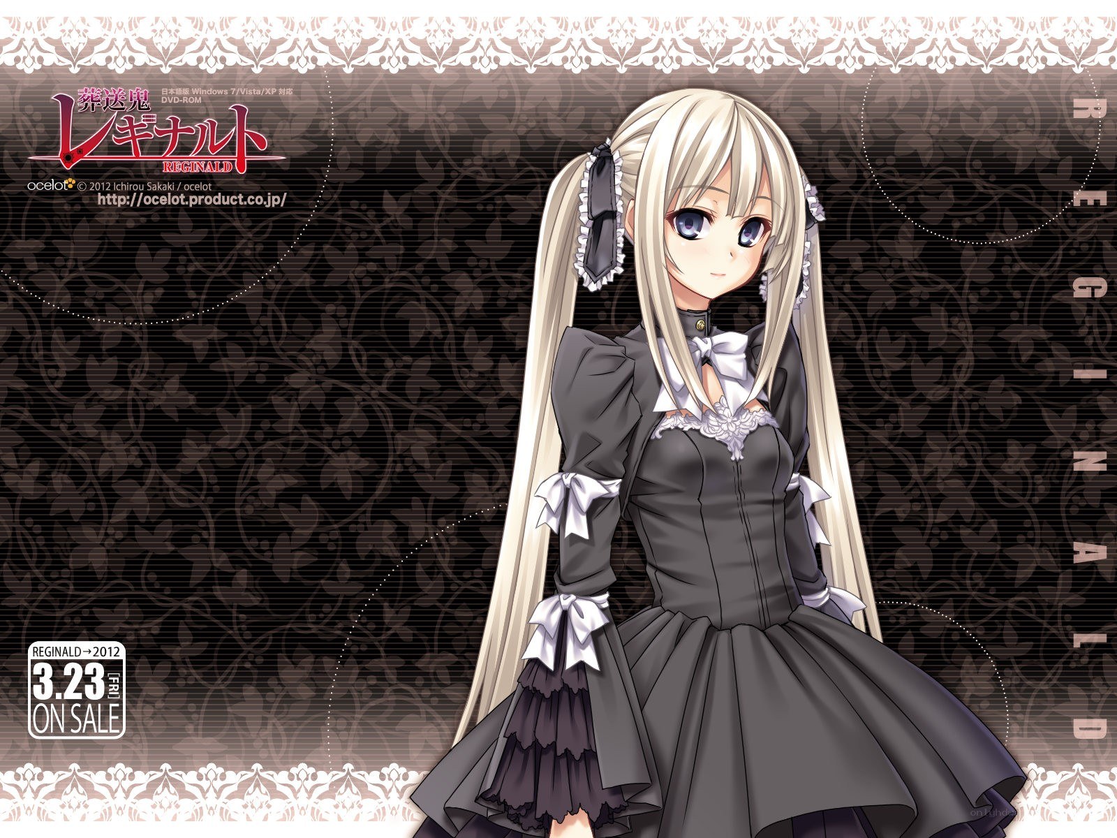Reginald anime character art