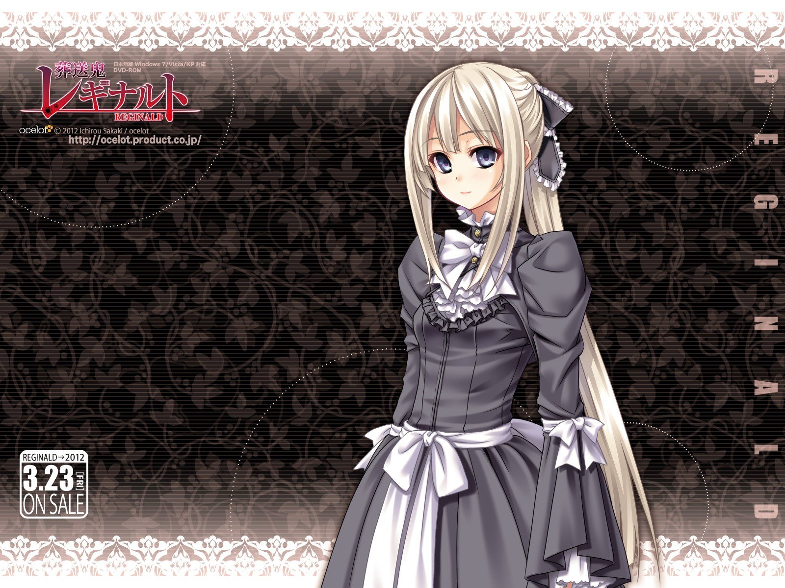 Reginald anime character art