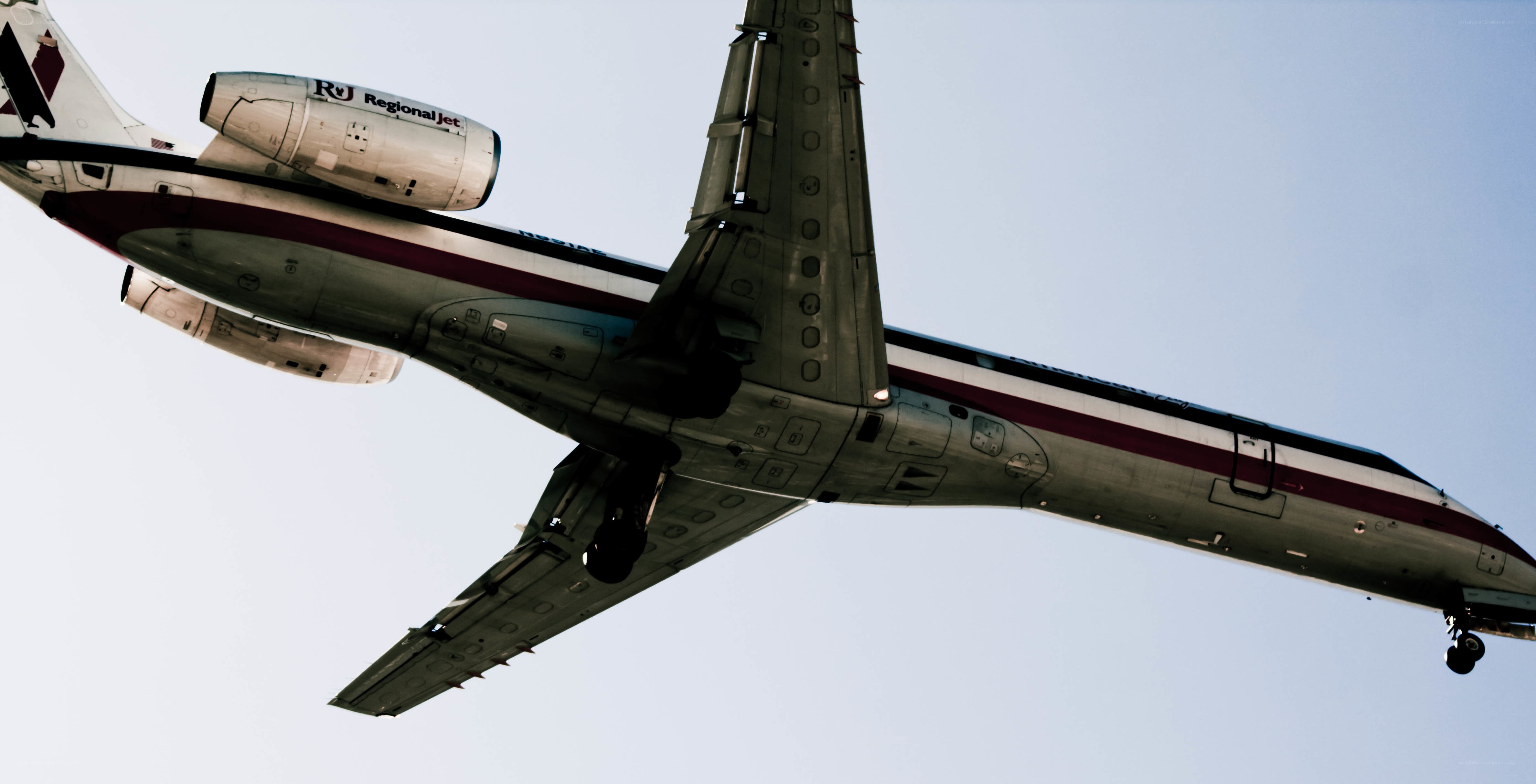Regional Jet in Flight
