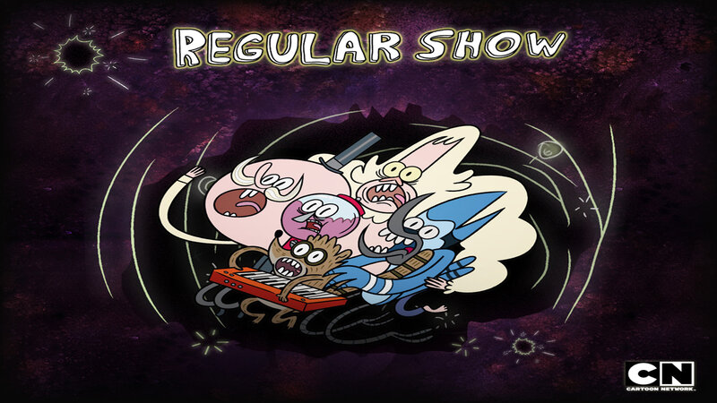 Regular Show title card