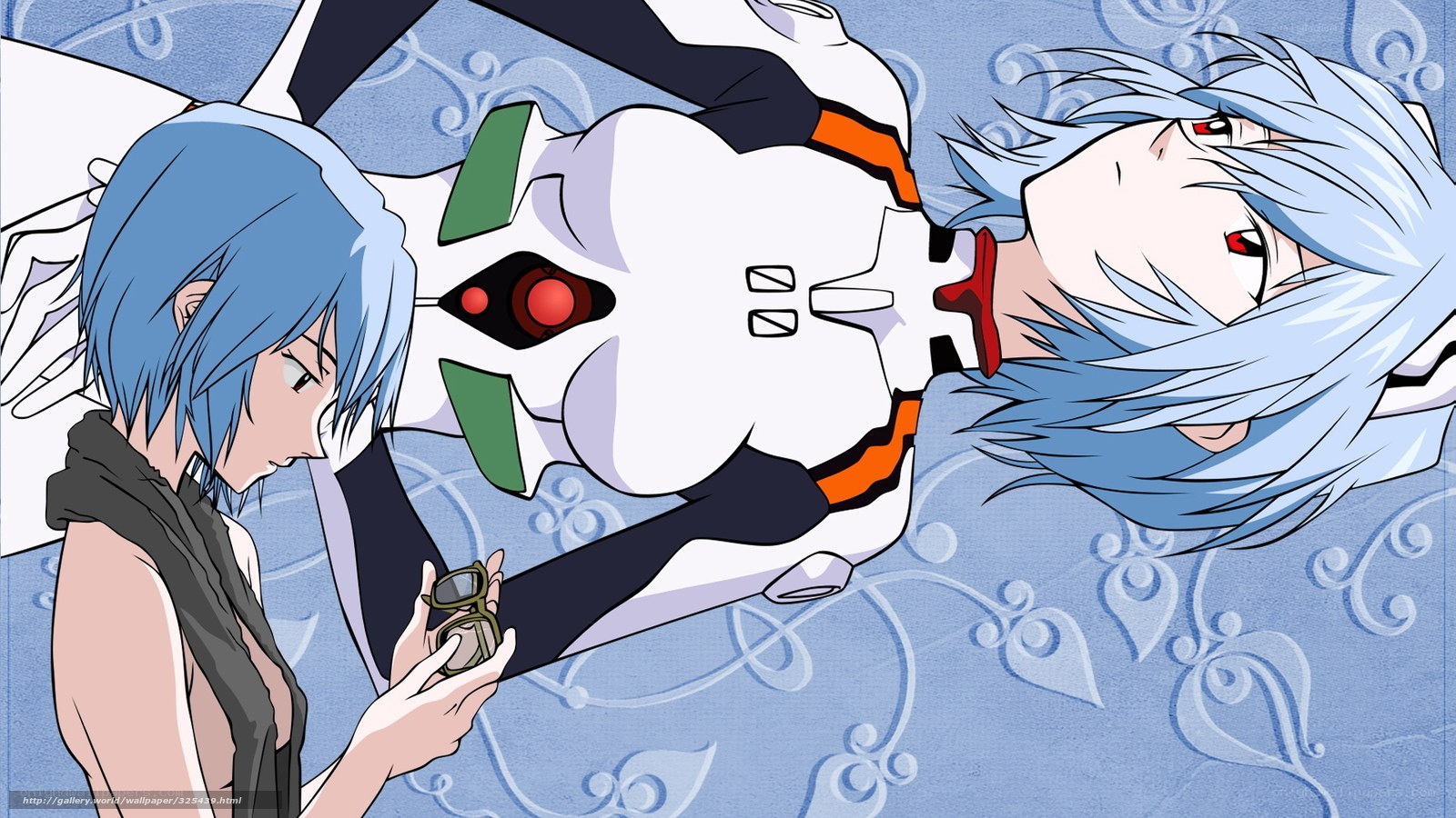 Rei and Evangelion