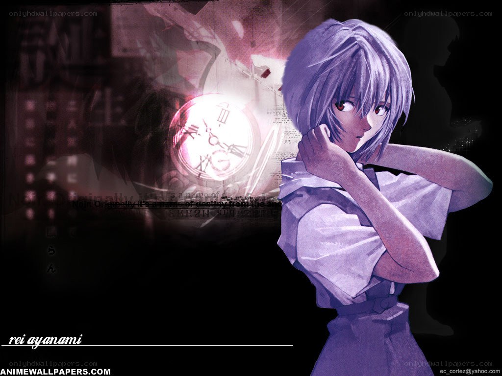 Rei Ayanami anime wallpaper