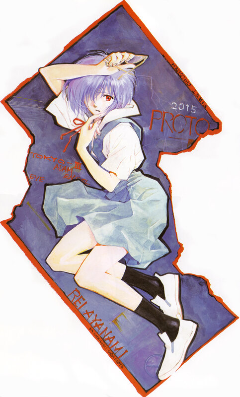 Rei Ayanami art illustration