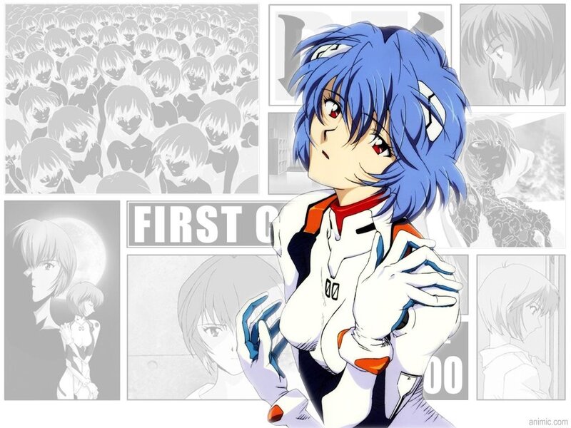 Rei Ayanami collage