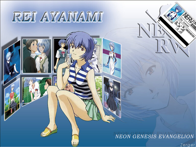 Rei Ayanami from Neon Genesis Evangelion