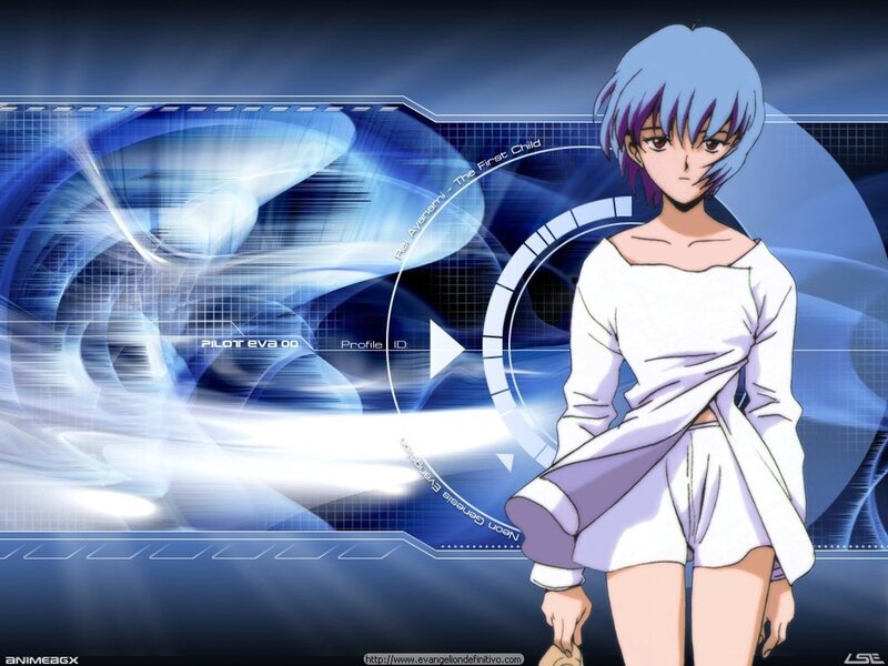 Rei Ayanami from Neon Genesis Evangelion