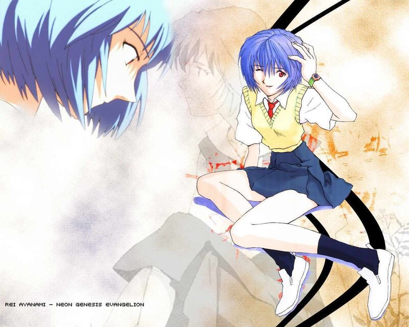 Rei Ayanami from Neon Genesis Evangelion