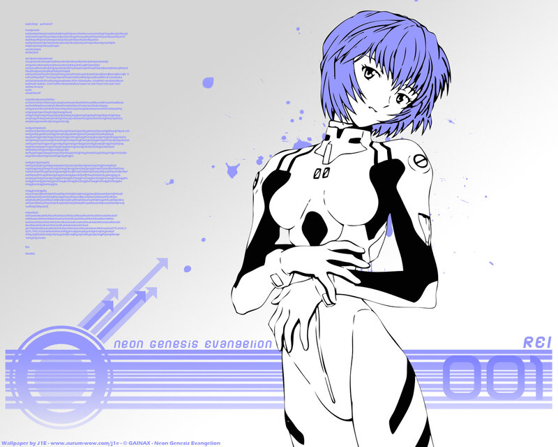 Rei Ayanami from Neon Genesis Evangelion