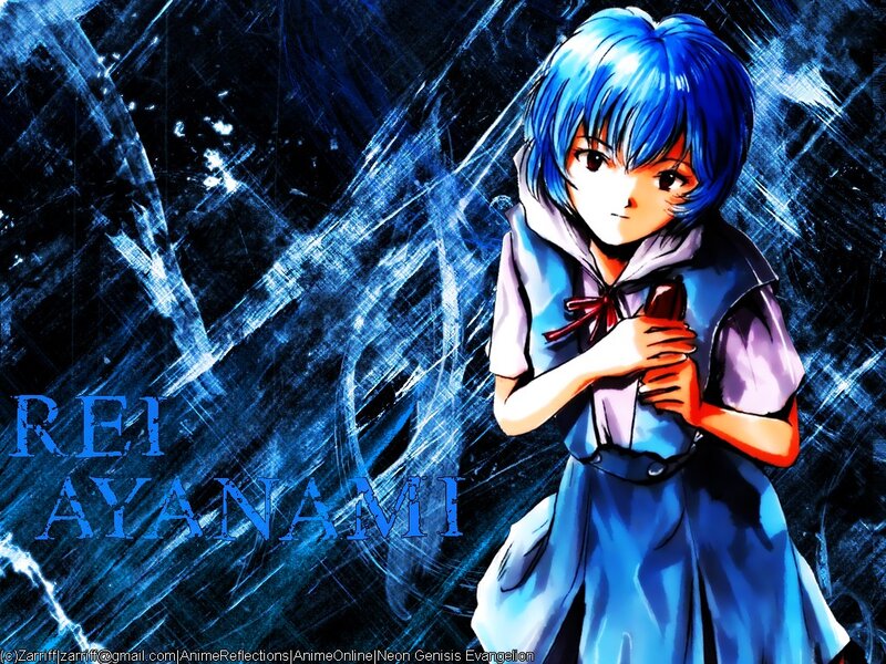 Rei Ayanami from Neon Genesis Evangelion