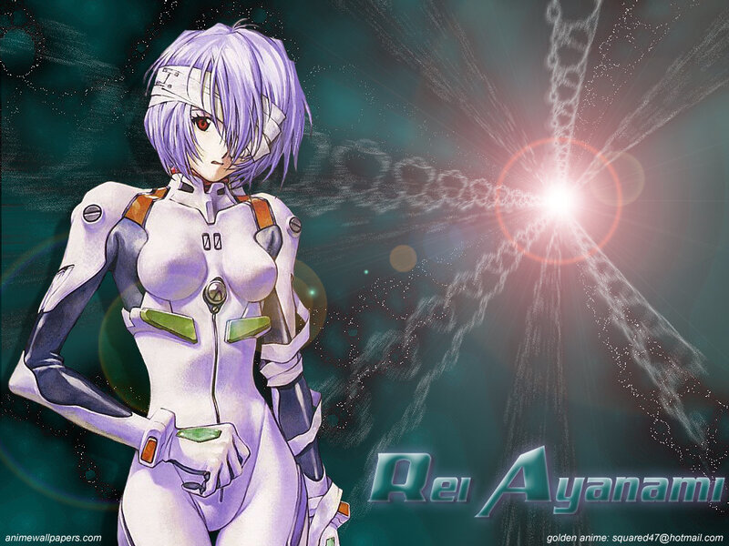 Rei Ayanami from Neon Genesis Evangelion