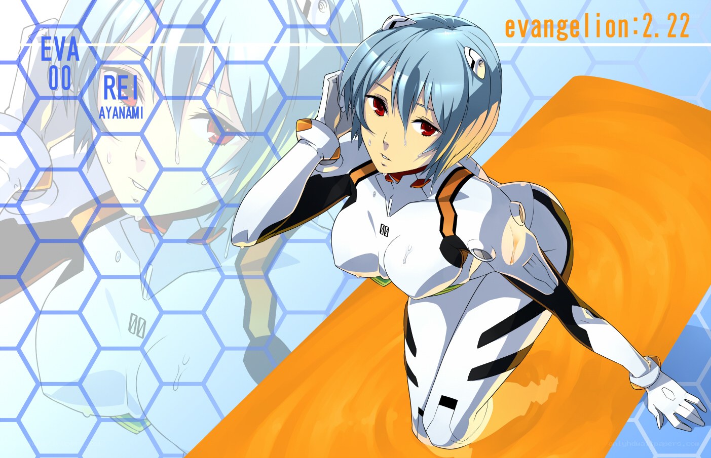 Rei Ayanami in Evangelion