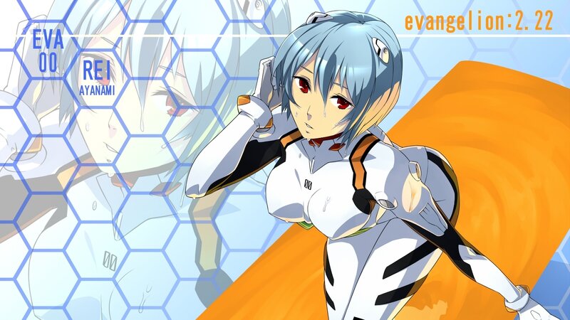 Rei Ayanami in Evangelion