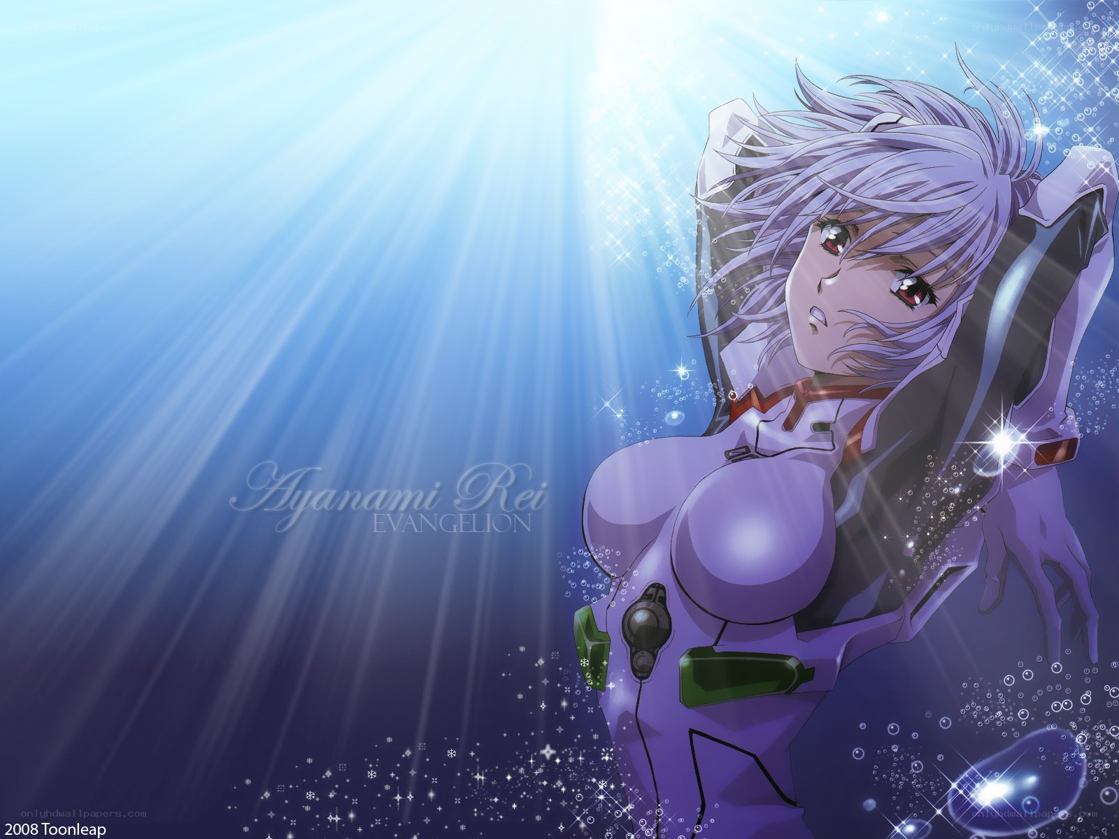 Rei Ayanami in Evangelion