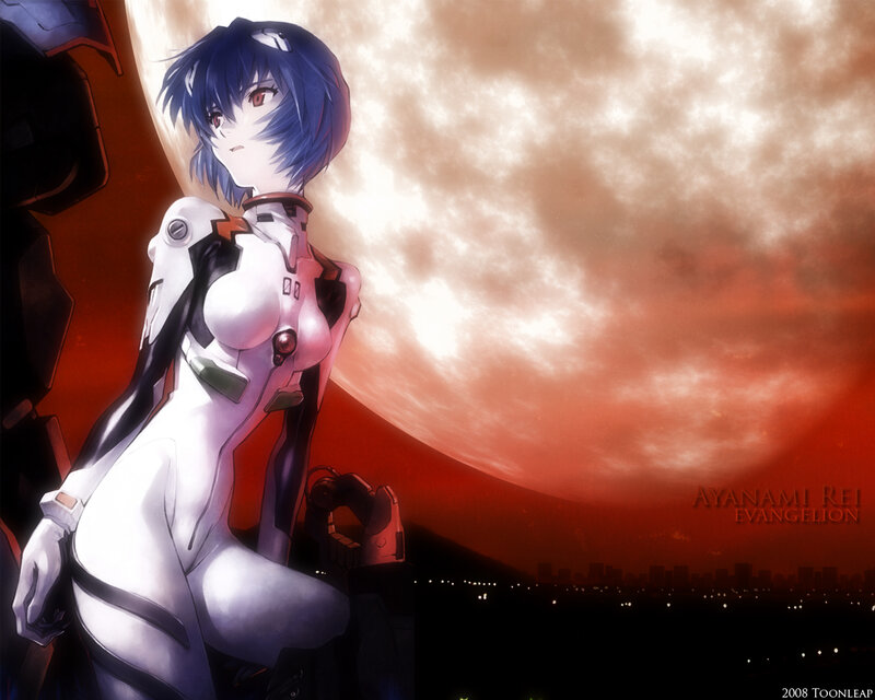 Rei Ayanami in Evangelion