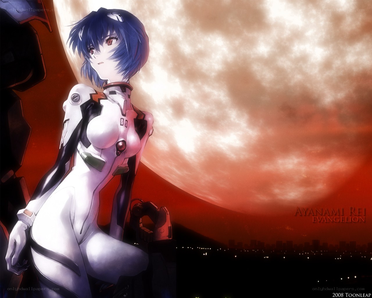 Rei Ayanami in Evangelion
