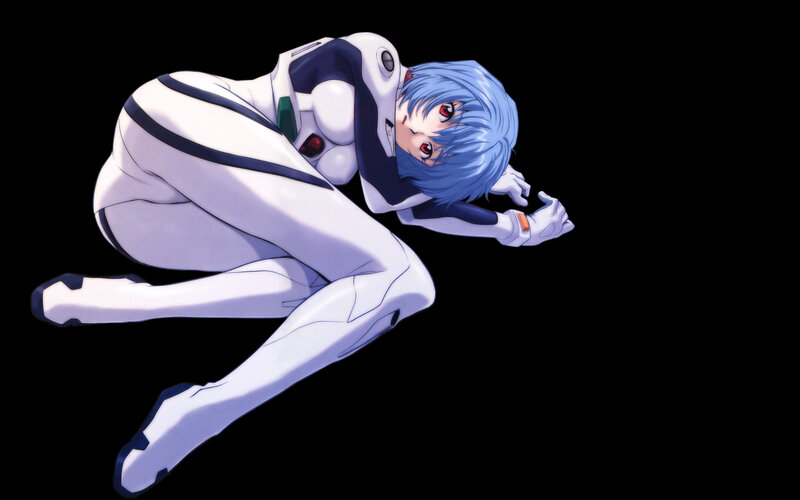 Rei Ayanami in plugsuit