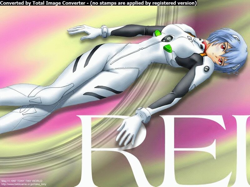 Rei Ayanami in plugsuit