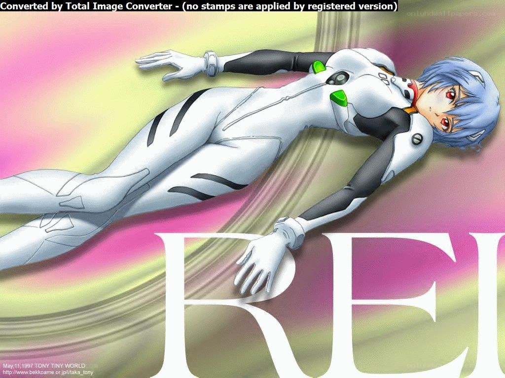 Rei Ayanami in plugsuit