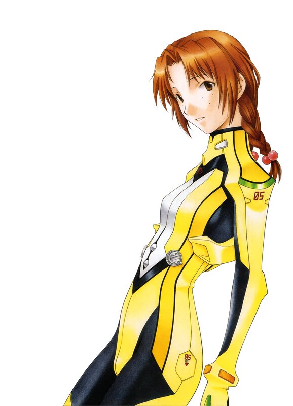 Rei Ayanami in plugsuit