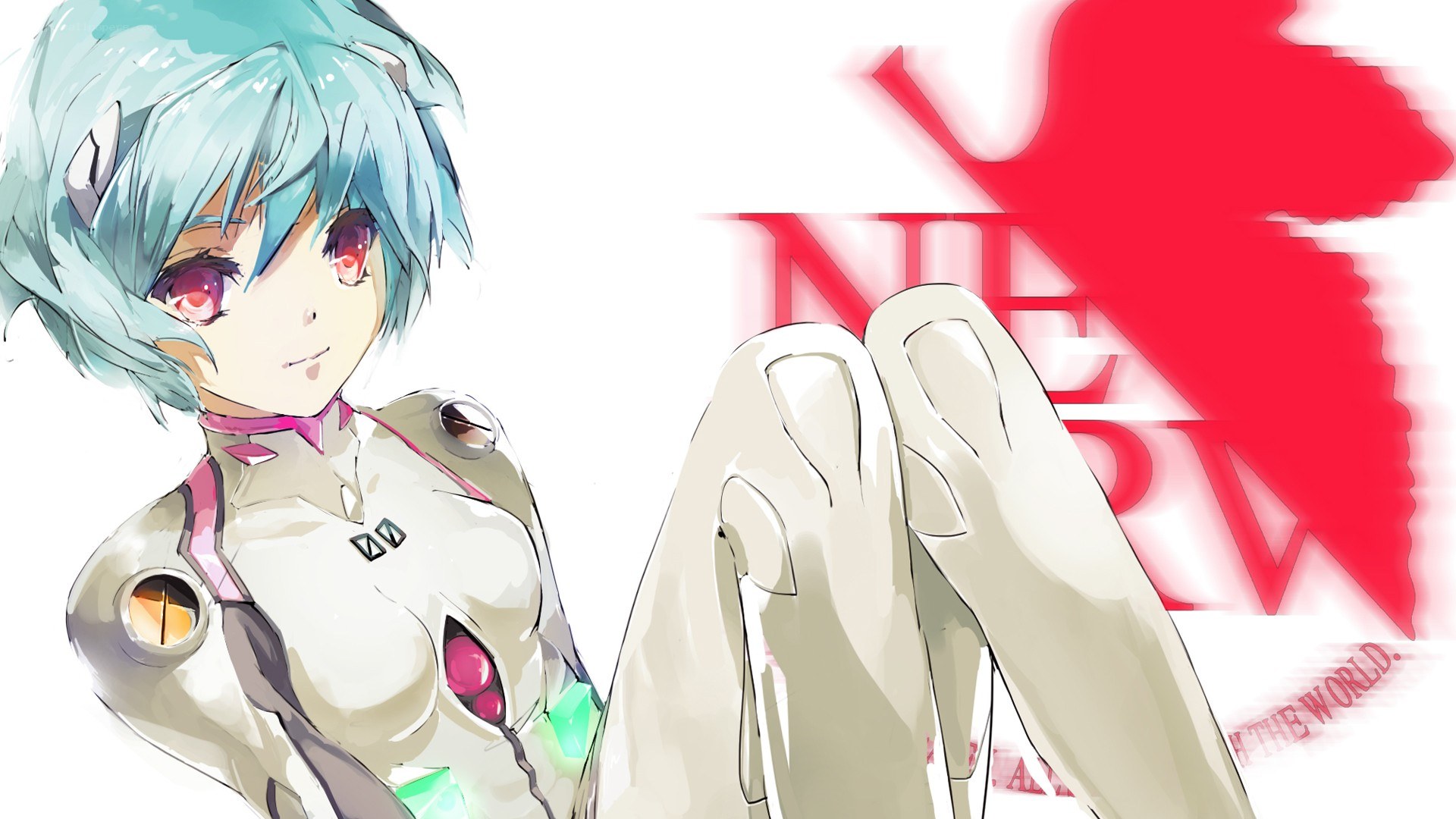 Rei Ayanami in plugsuit