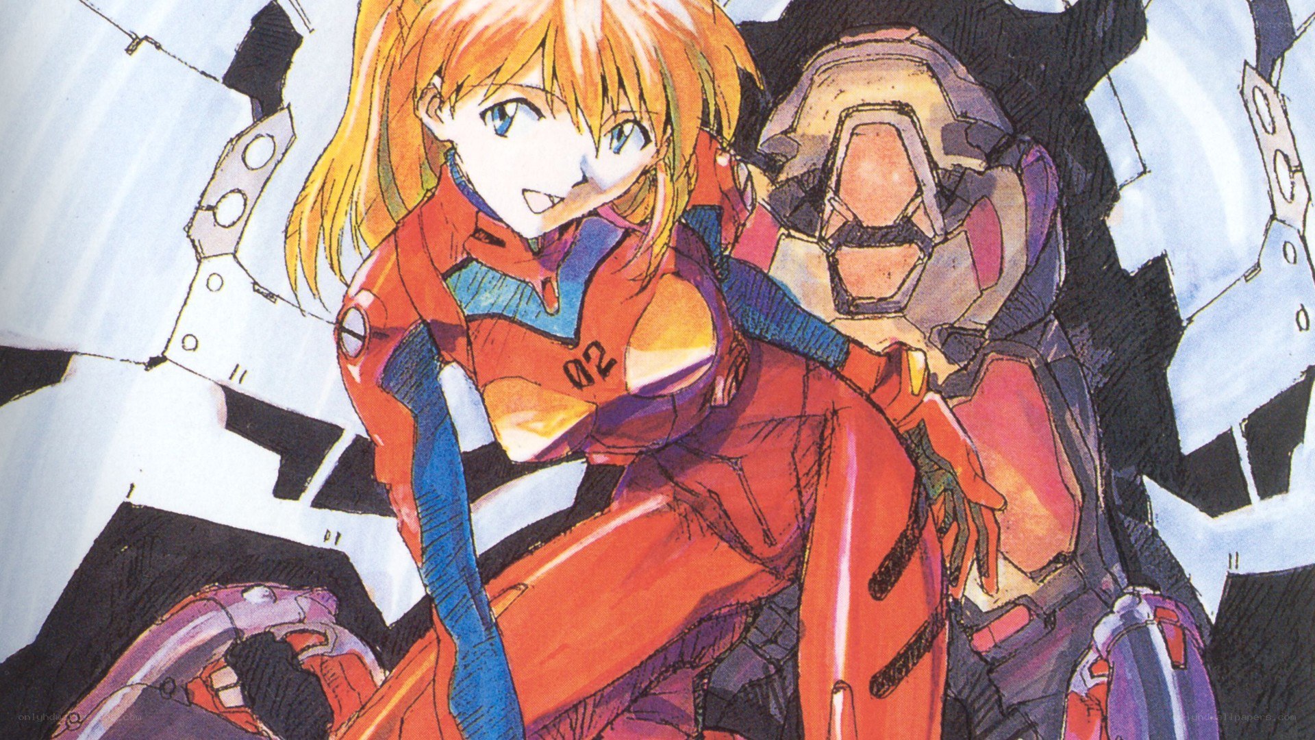Rei Ayanami in plugsuit
